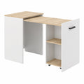 Vicco Scrivania Adam, Design Moderno, Espandibile con Scomparti per Materiali Scolastici
