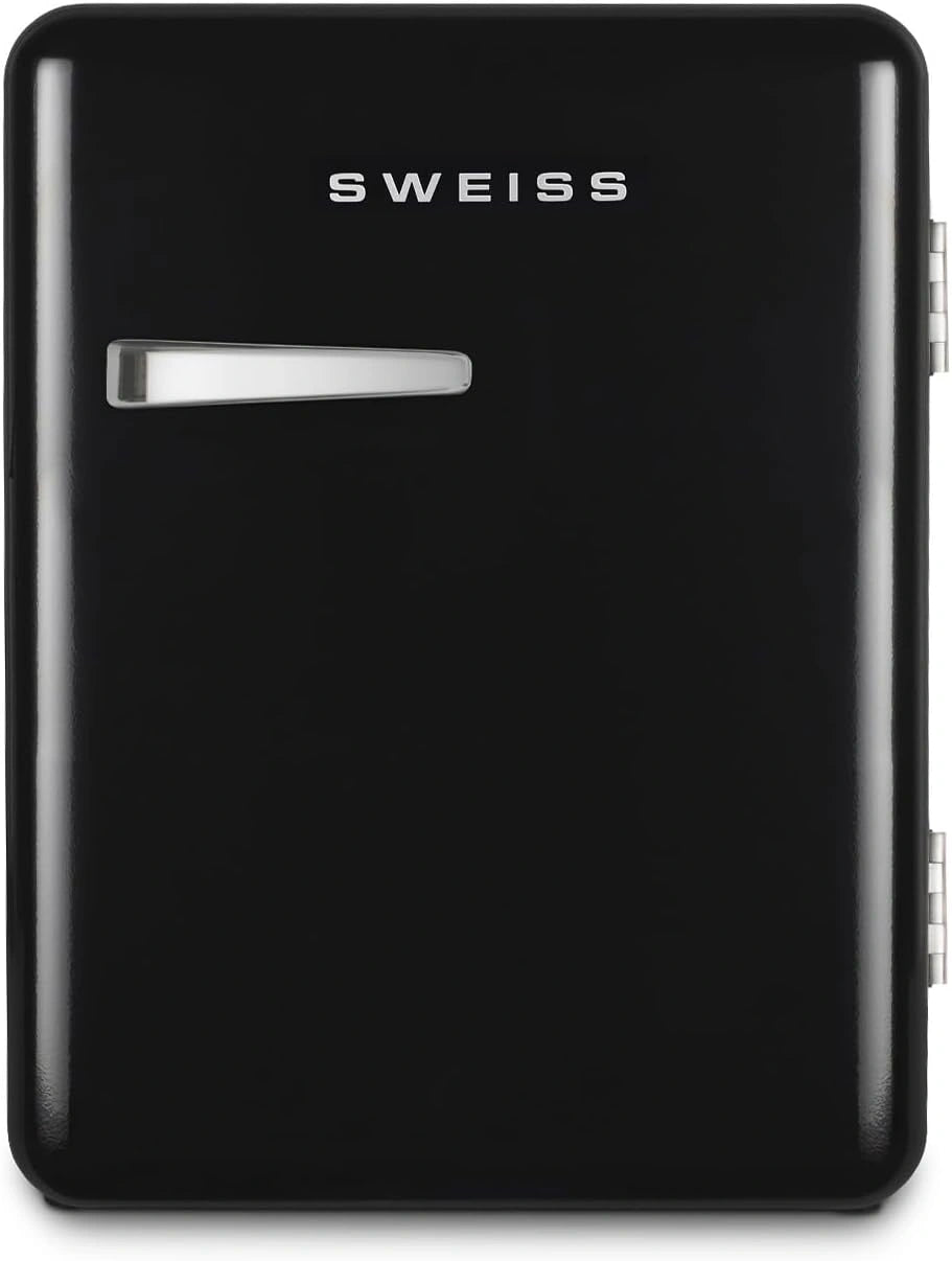 SWEISS WEISS9, Cantinetta refrigerata, 31L, 24 dB, silenzioso, regolabile, Nero