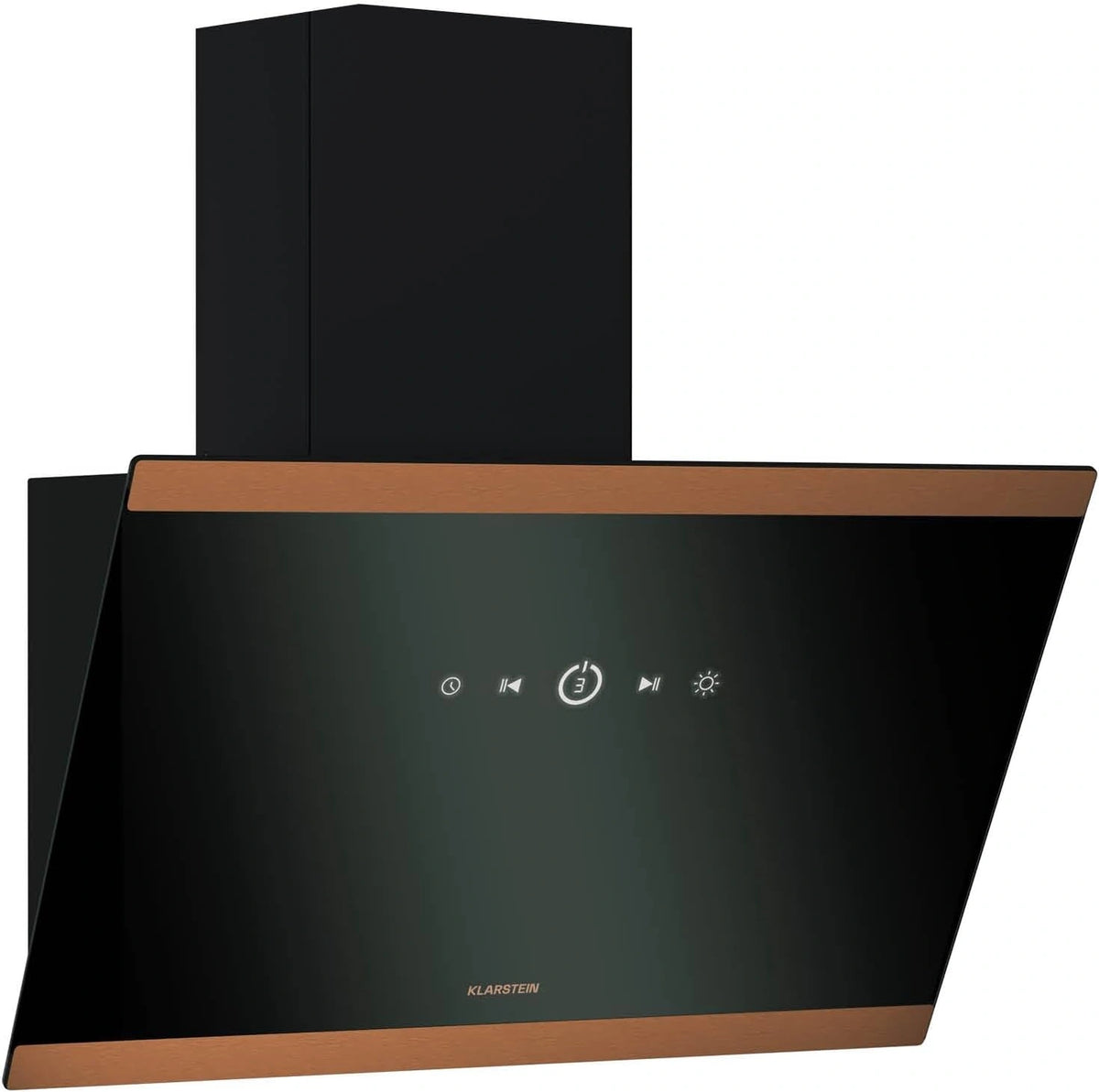 Klarstein, Prodotto per casa e tempo libero, 34,5 dB, con display digitale, a LED, silenzioso, Nero