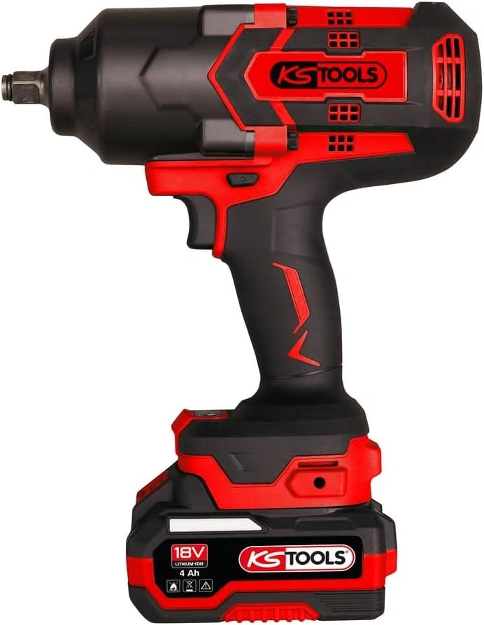 KS TOOLS, Batteria ricaricabile, 18 V, 4Ah, 2,8 kg, senza fili
