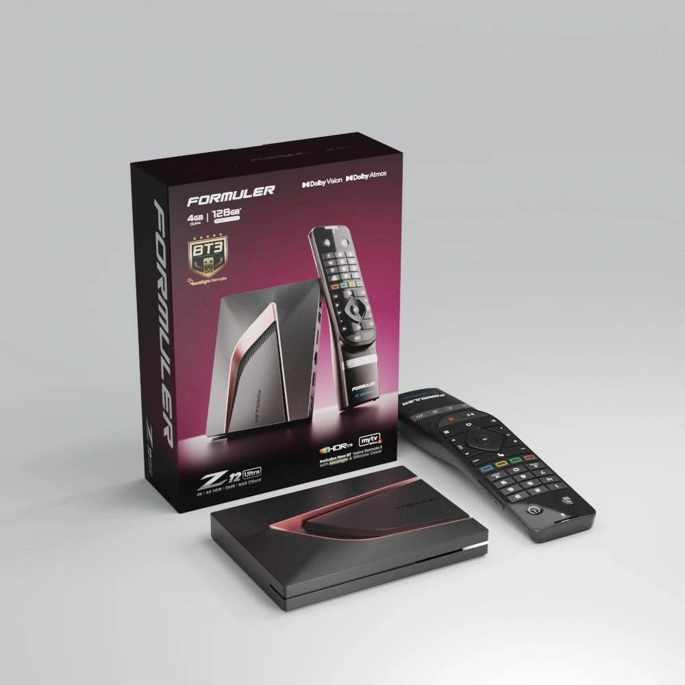 Formuler Z12, Letto, con Wi-Fi, con Bluetooth, con telecomando