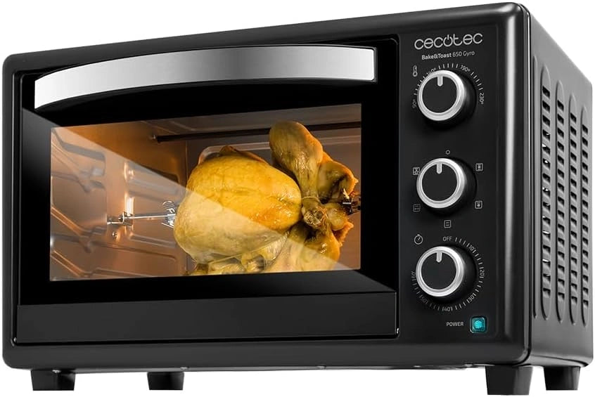 Cecotec, Forno elettrico, 1500 W, 30 l, Nero