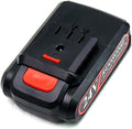 Batteria ricaricabile, 24 V, 4 pollici, portatile, ricaricabile, senza fili