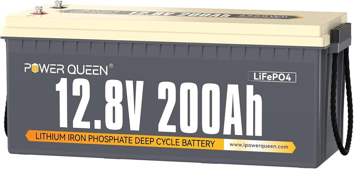 Power, Batteria ricaricabile, 12V, 200Ah