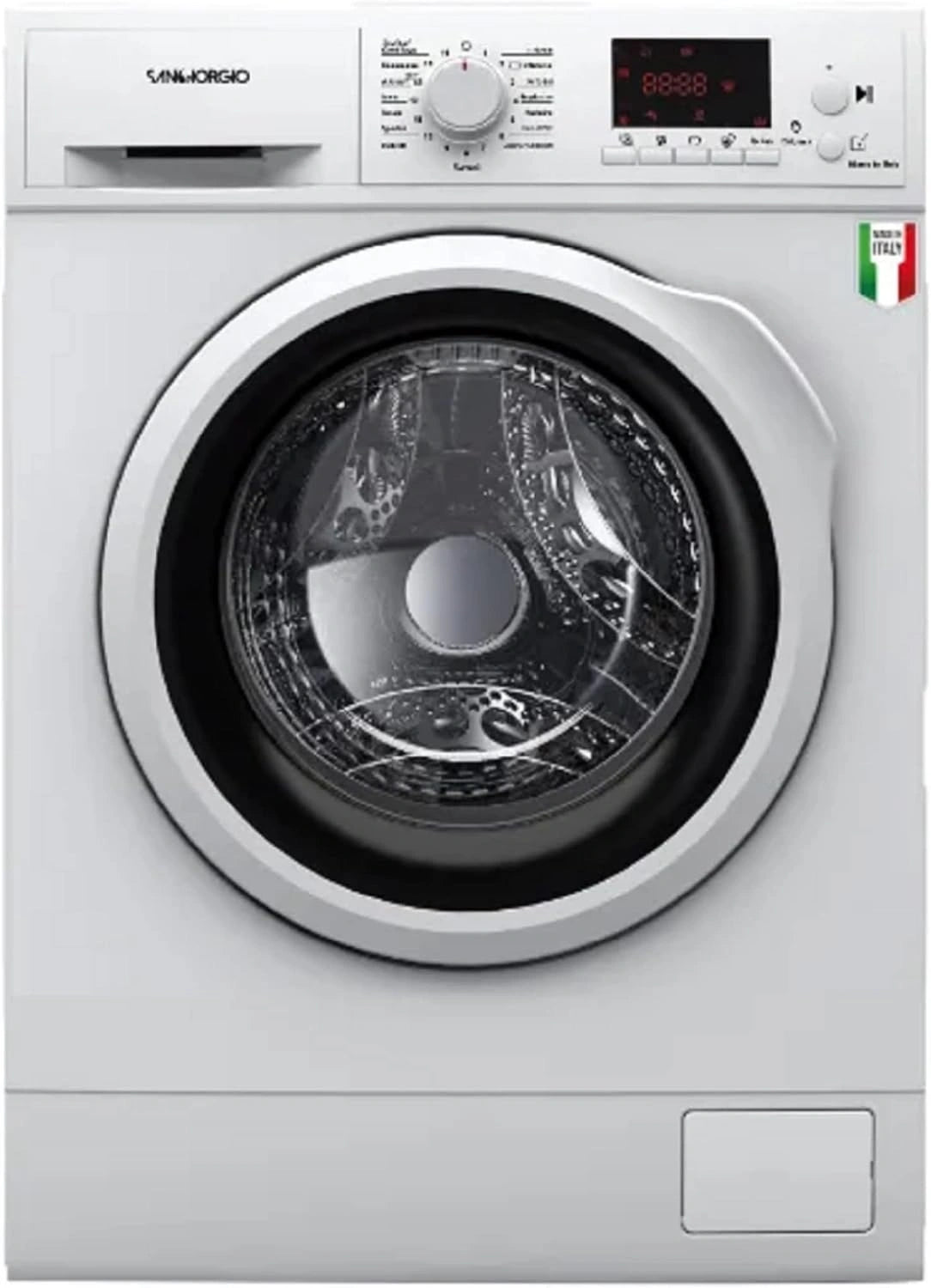 San, Lavatrice, 10 kg, Bianco