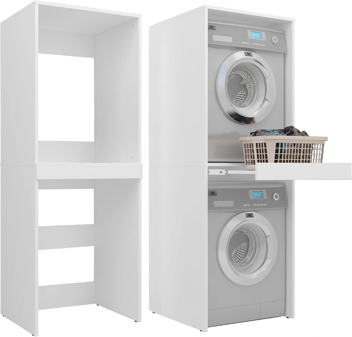 Mobile, Lavatrice, 66 cm, portatile, Bianco