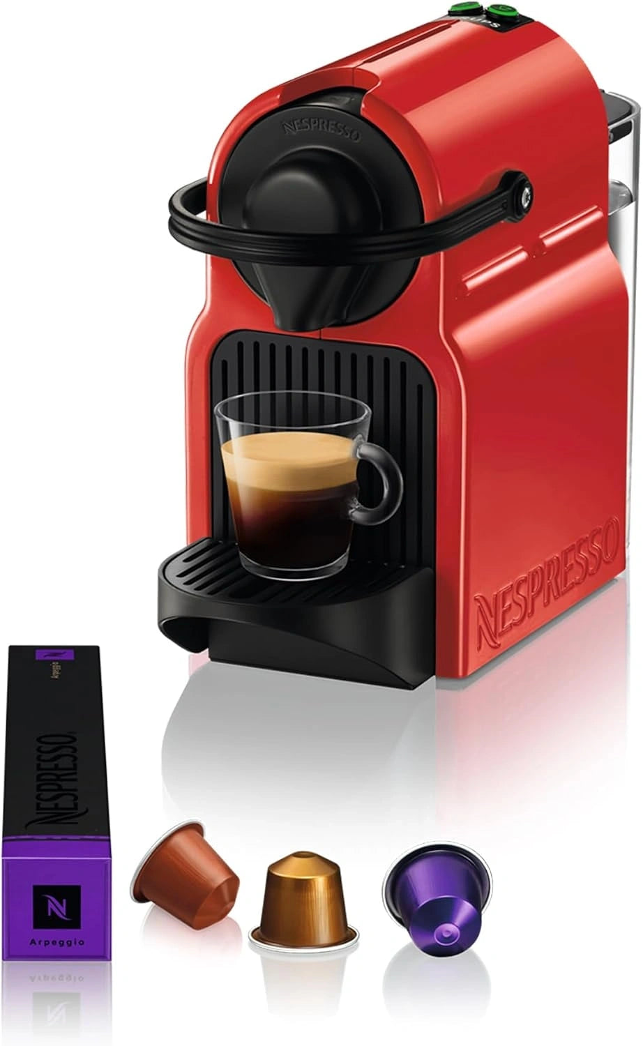 Krups, Macchina da caffè, 19 bar, automatico, Rosso