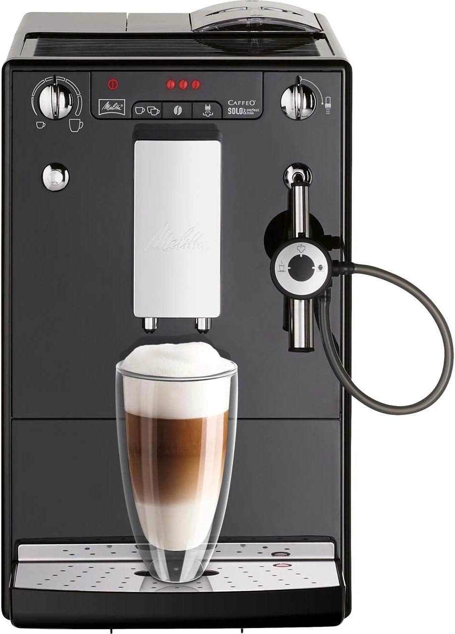 Melitta, Macchina da caffè, automatico, Nero/Argento
