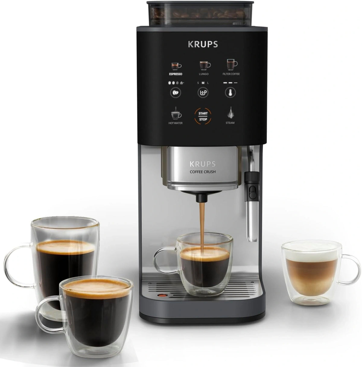 KRUPS, Macchina da caffè, 1370W, automatico