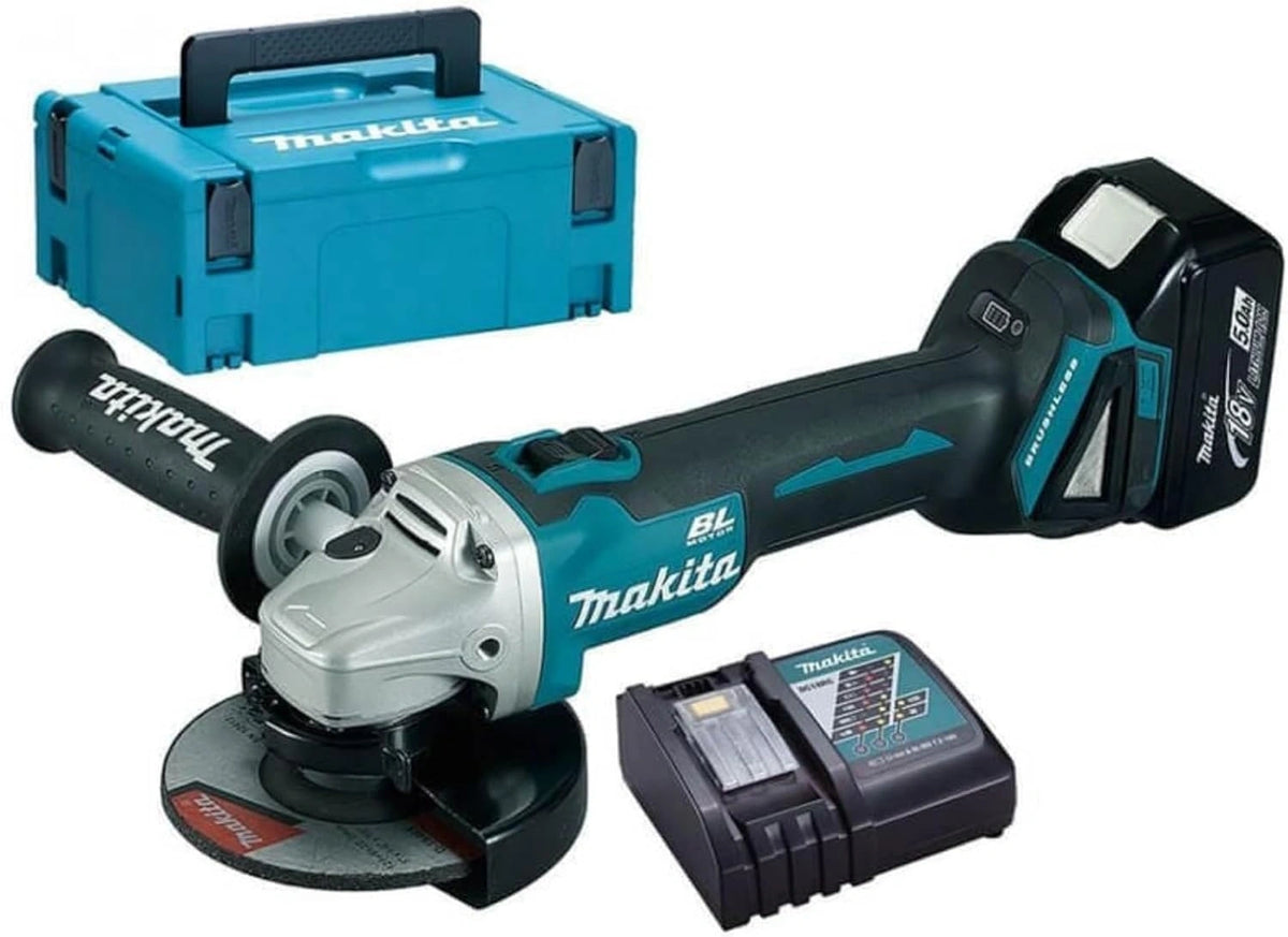 Smerigliatrice, Prodotto per casa e tempo libero, 18 V, 5,0 Ah, 125 mm