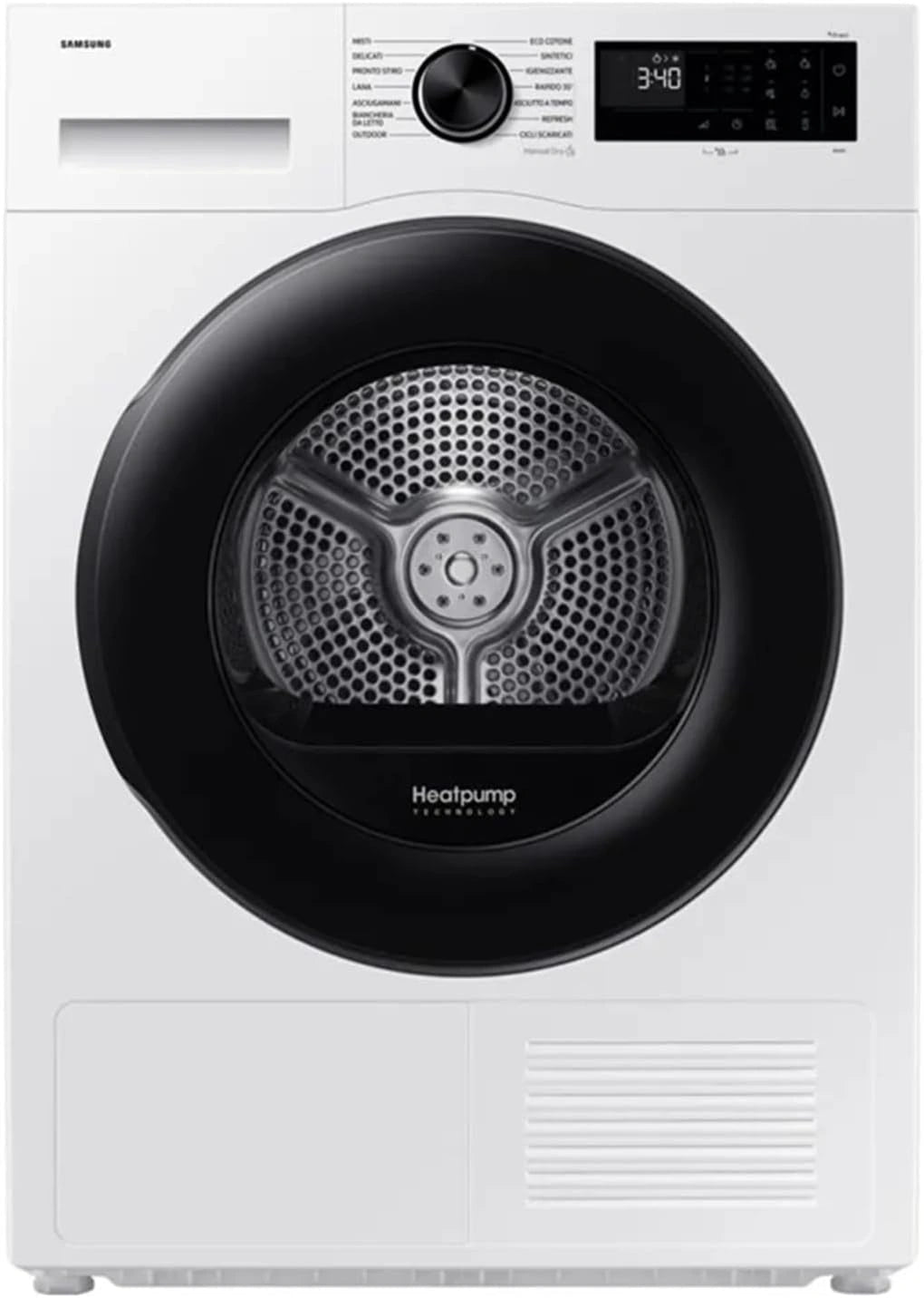 DV80DG52B0AEET, Climatizzatore split, 8 Kg, con Wi-Fi, con tecnologia inverter