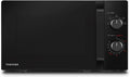 Toshiba MW2-MM20P(BK, Forno a microonde, 800 W, 20 Litri, a LED, Nero