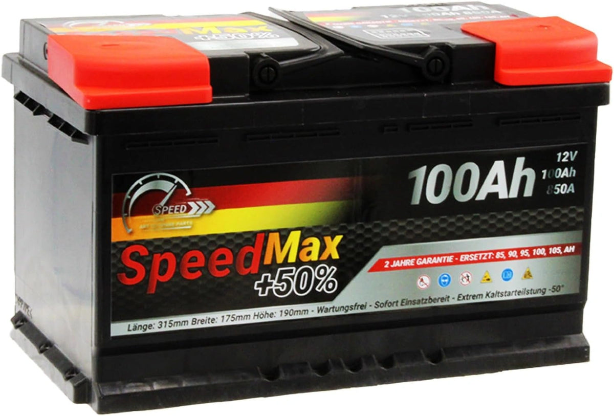 Batteria ricaricabile, 100AH, 12V