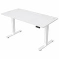 Tavolo Elettrico Regolabile JUMMICO, 160 x 70 cm, 4 Memorie, USB, Bianco