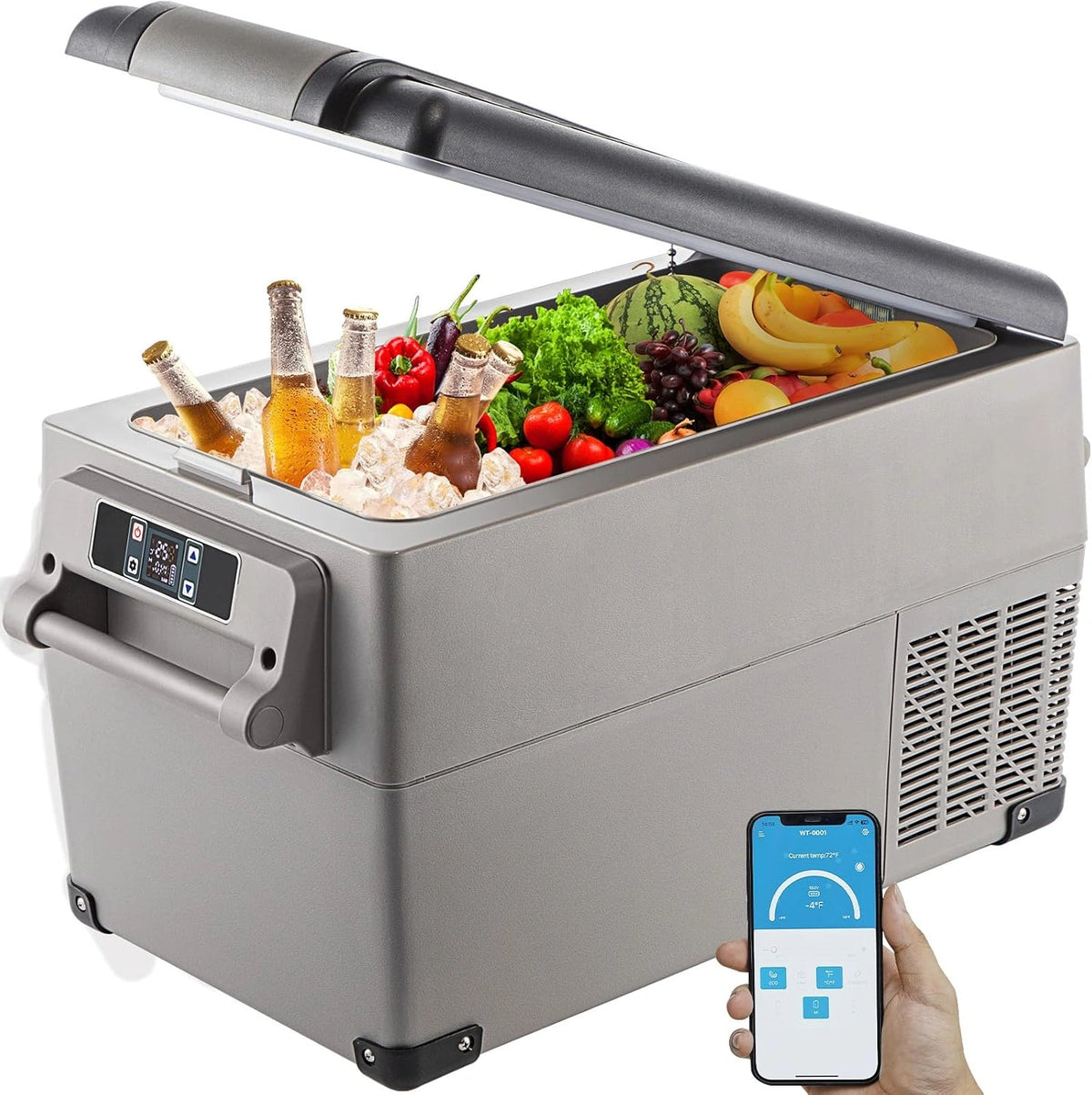 VEVOR, Frigorifero, 35L, con display digitale, portatile