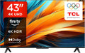 TCL 43PF650, Televisore, con controllo intelligente