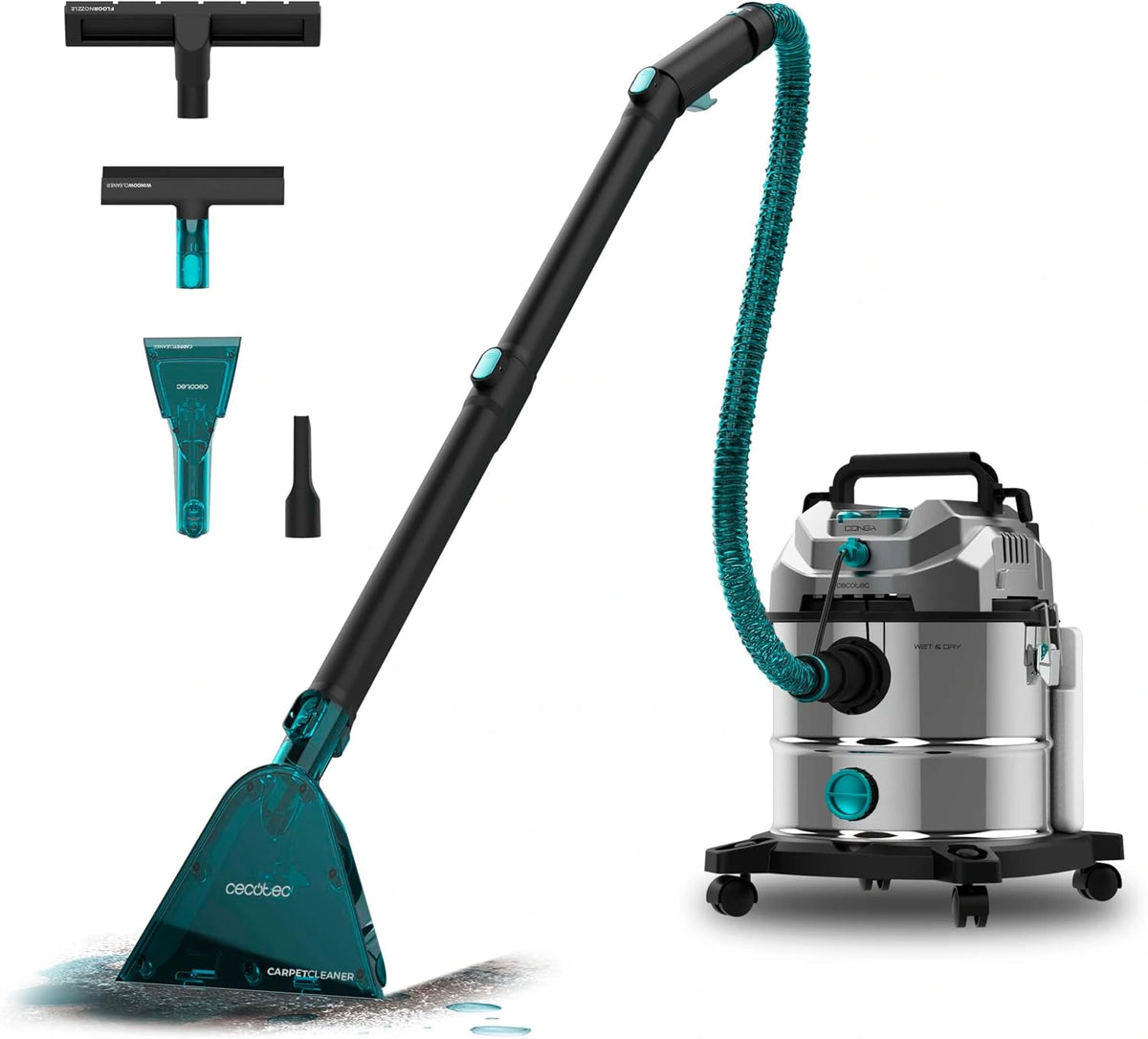 Cecotec, Aspirapolvere, 1600W, 20L