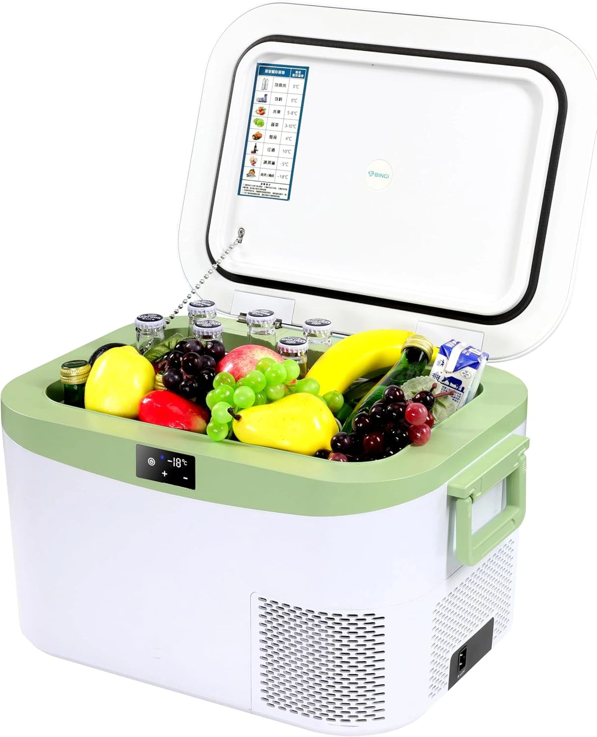 Bingi, Frigorifero, 12V, 24V, 12,8L, portatile, silenzioso