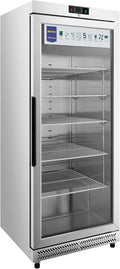 METRO, Frigorifero, 380L, a LED, Argento