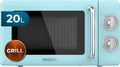 Cecotec, Forno a microonde, 700 W, 20 L, con timer, Argento/Blu