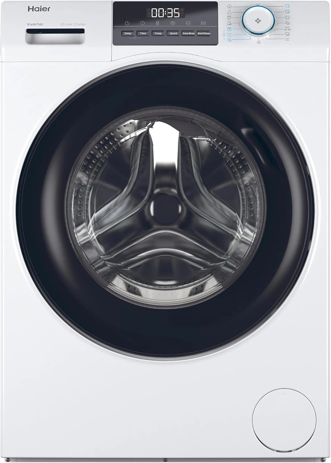 Haier, Lavatrice, 10 kg, con tecnologia inverter, automatico