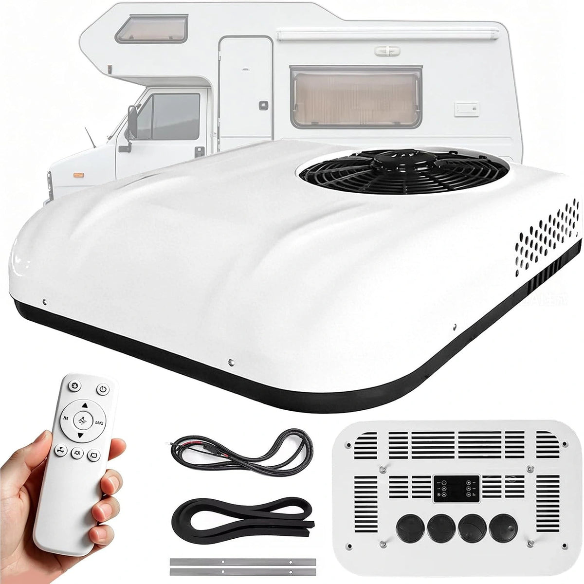 Climatizzatore portatile, 12V, 50 Db, con tecnologia inverter, silenzioso