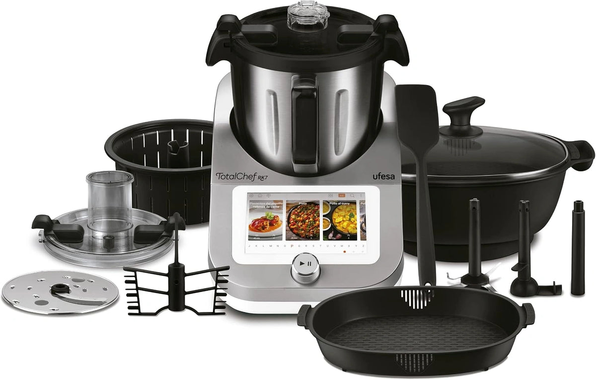 Ufesa, Robot da cucina, 4.5 L, 7 pollici, con Wi-Fi, con display digitale, multifunzione