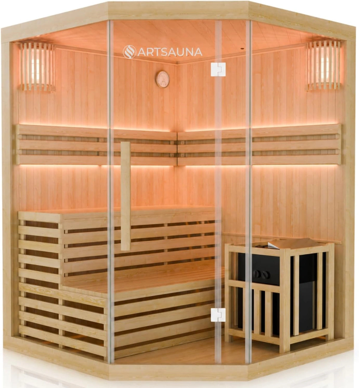 Artsauna, Forno elettrico, a LED