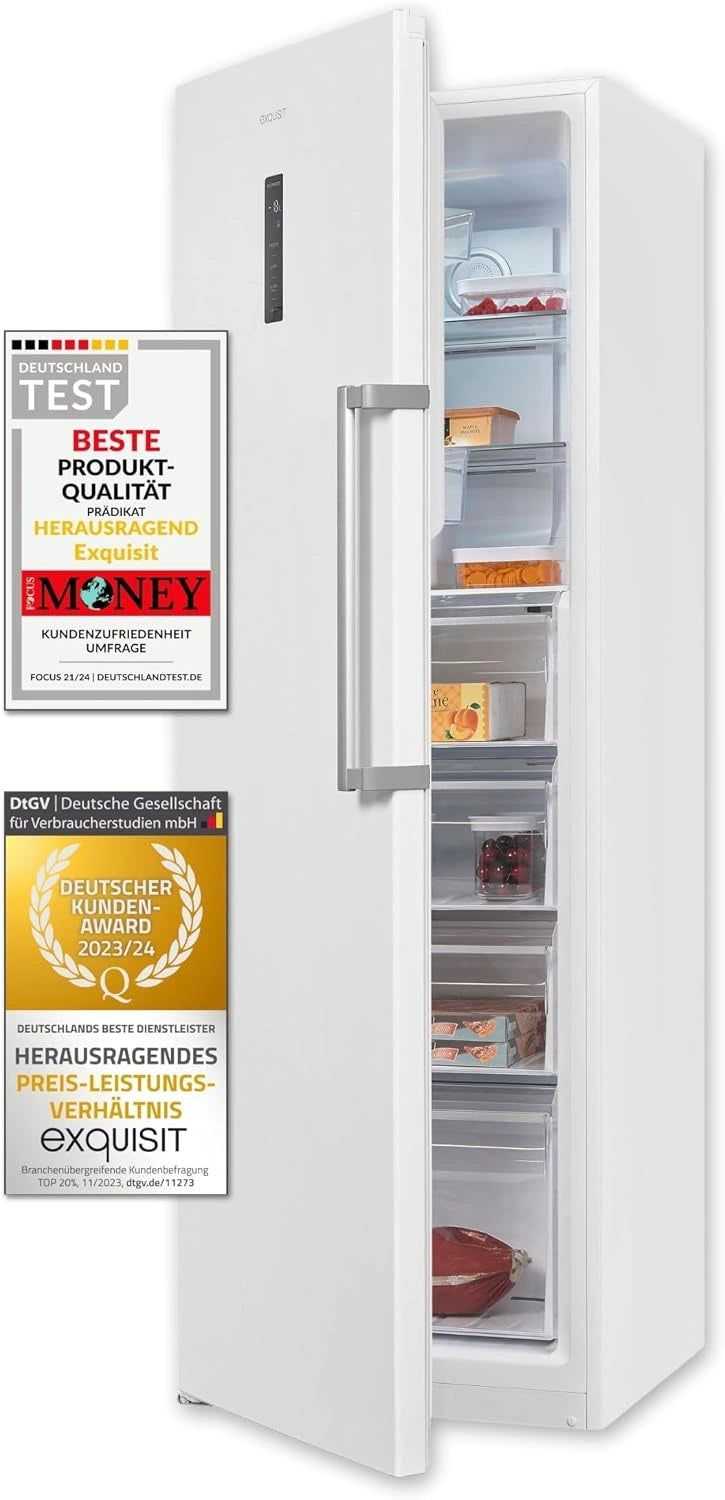 Exquisit, Congelatore, 274 l, 60 cm, Bianco