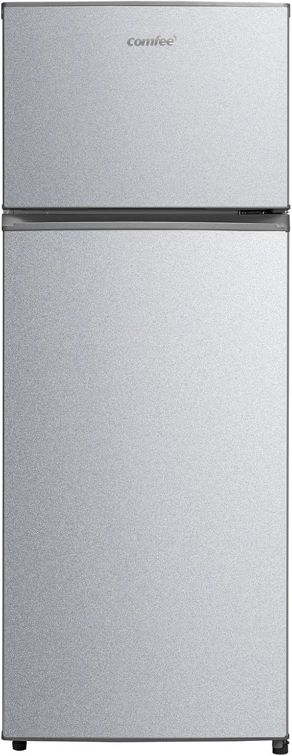 Comfee RCT284DS2, Frigorifero, 143 cm, a LED, Argento