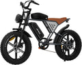 JANSNO, Bicicletta elettrica, 48V, 17Ah, 20Ah