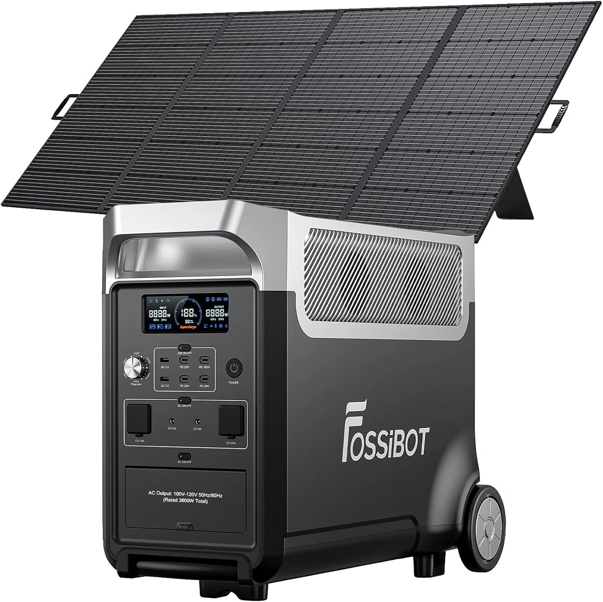 FOSSiBOT F3600, Stazione di alimentazione portatile, 420W, 3840Wh, 3600W, portatile