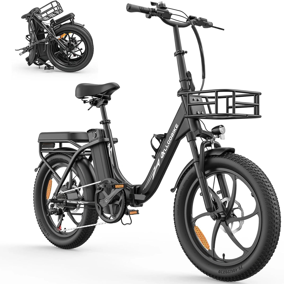 Bici, Bicicletta elettrica, 48V, 20Ah, 250W, pieghevole
