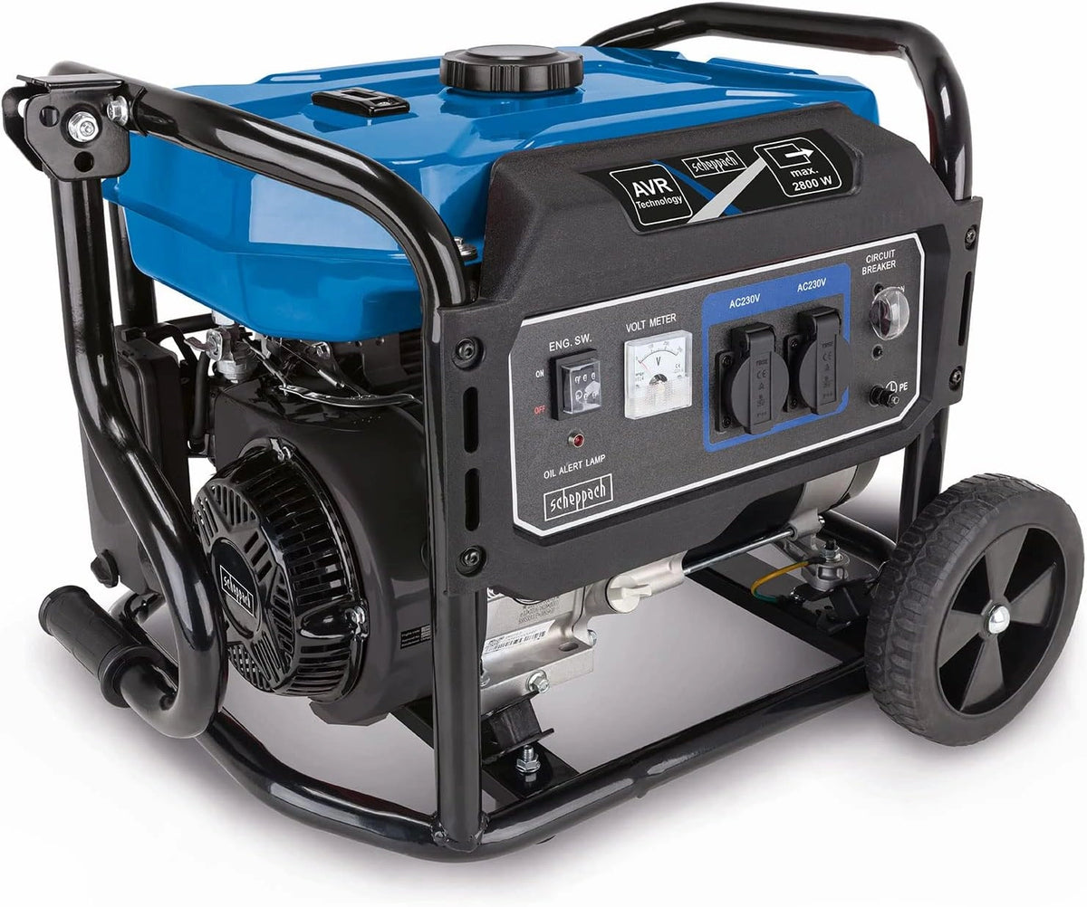 Scheppach SG3200x, Generatore di corrente, 2800W, 230V, 15L