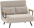 HOMCOM, Letto, regolabile, Bianco